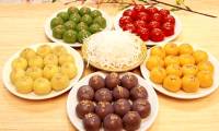 Korean New Year - Tet cake, vegetarian cake