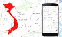 Launching Vmap - Digital Map of Vietnam, showing details of each house number including remote areas