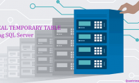 LOCAL TEMPORARY TABLE in SQL Server
