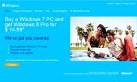 Microsoft began to order upgrade packages to Windows 8
