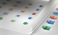 Microsoft launched a new Office icon set, a major change in design