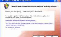 Microsoft Office 2007: Preventing dangerous content and phishing scams