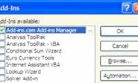 MS Excel - Lesson 14: Install and remove free Excel Add-ins