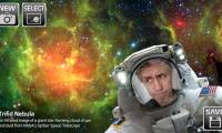 NASA launched the application to help users take selfie photos in space, invite experience
