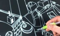 New electronic paper technology allows users to comfortably draw with almost nonexistent latency