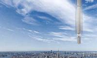 New York engineers design high-rise buildings 'falling from the sky'