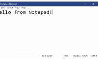Notepad will be moved to Microsoft Store, no longer 'lying' with Windows