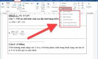 Page numbering in Word 2016