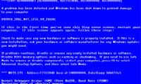 Part I: Basic about the 'blue screen' error in Windows