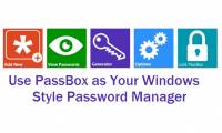 PassBox: Manager and create a free password for Windows 10/8/7
