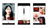 Pinterest allows users to try authentic makeup