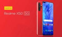 Realme X50 5G, 120Hz perforated screen, Snapdragon 765G, priced from 8.3 million