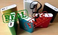 Recognize genuine and fake Xiaomi backup battery