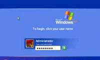 Recover the password of the 'Log On' account in windows XP