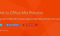 Revealed Office Mix Preview, limited to registration