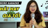 Review Micro karaoke wirelessly singing in Excelvan K18U car is very good, very top