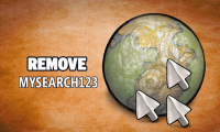 Rooted MySearch123.com on Chrome, Firefox and Internet Explorer browsers