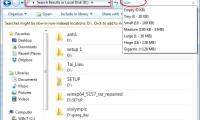 Search for large files on your computer