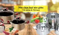 Should choose between: Aluminum pot and stainless steel pot?