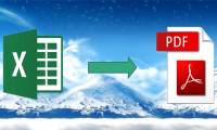 Simple way to convert Excel files to PDF