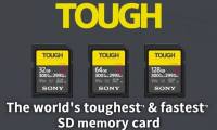 Sony launched the SF-G Touch, the fastest and most durable SD memory card on the market