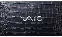 Sony Vaio P with crocodile skin cover