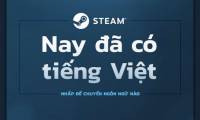 Steam officially supports Vietnamese language, please activate