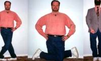 Strange story: The man can turn 180 degrees upside down