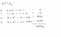 Switch from base 16 to base 10
