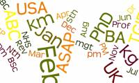 Synthesis of English abbreviations commonly used on social networks