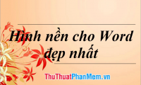 Synthetic wallpaper for the most beautiful Word