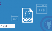 Text - Text in CSS