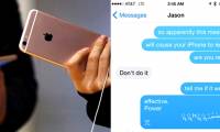 The appearance of malicious code makes iMessage on iPhone be stifled and remedied