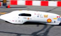 The car can run through the United States with only 3.7 liters of gasoline