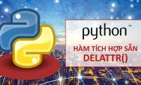 The delattr () function in Python