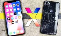 The experiment threw the iPhone X to the ground, mercilessly, then don't watch