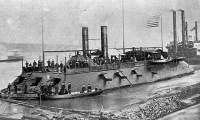 The first US warship was sunk by a 19-liter glass vase