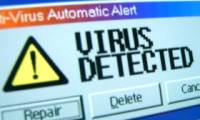 The first warning about malicious code hidden in the .zip file