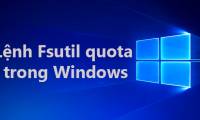 The Fsutil quota command in Windows