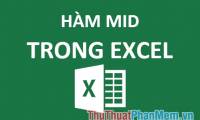 The MID function in Excel, how to use the MID function, and examples