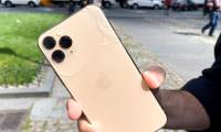 The most durable tempered glass on the smartphone market of the iPhone 11 Pro shattered after a light fall on the Apple Store