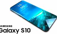 The prototype shows that the Galaxy S10 has a screen overflow design, almost no bezel border