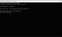 The SFC / scannow tool is 'disproportionate' by a silly error after updating the new Windows 10 version
