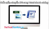 The software converts JPG to Word quickly and accurately