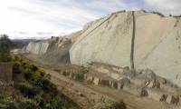 The stone wall imprinted over 5000 giant dinosaur footprints in Bolivia