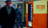 The world's first homeless vending machine launched in the UK