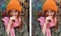 This is a portrait shot that removes fonts (Portrait Mode) on Pixel 2 without Pixel 2