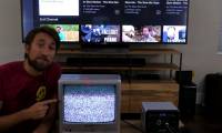 This is what happens on the TV screen at 380,000 frames per second