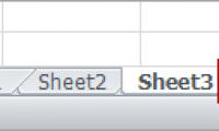 Tips with spreadsheets (sheet) in Excel