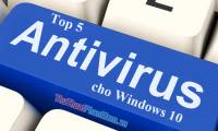 Top 5 best antivirus software for Windows 10